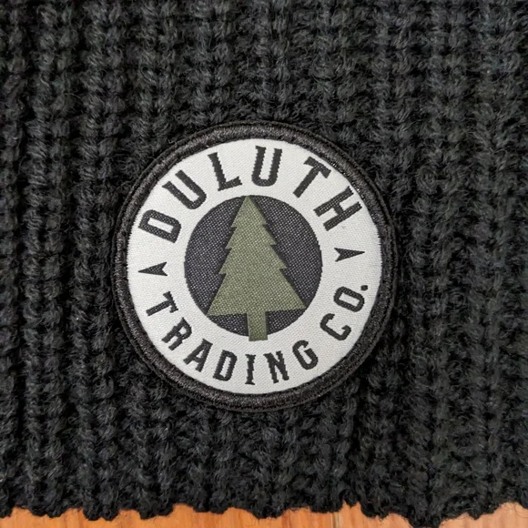 Brand New Duluth Trading Company Black Knit Hat Wool Winter NWT - Picture 3 of 8